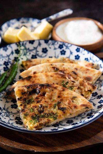 Amritsari Kulcha - Bombay Grill Milton