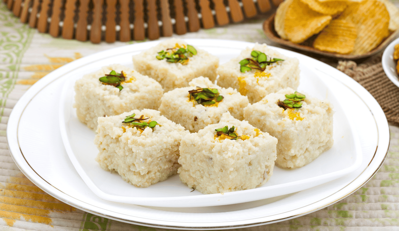 Bombay Grill - Dessert - Khoya Barfi